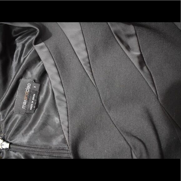 MAX AND CLEO by BCBG Black Dress 2 - Picture 4 of 8